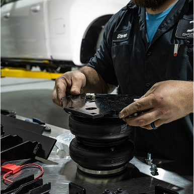 Loadlifter being installed
