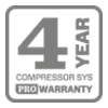 4-year Compressor System Pro Warranty