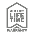 Air Lift Lifetime Warranty logo